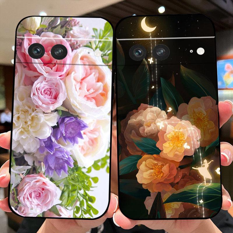For Google Pixel 7 Pro Case PIXEL 7A 6 6A Fashion TPU Silicone Phone Cover For GOOGLE Pixel 8 Pro 8A 5G Shockproof Bumper Cases