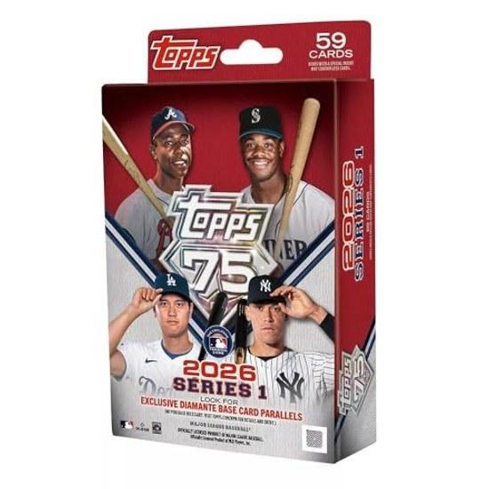 2026 Topps MLB Series 1 Baseball Trading Card Hanger Box