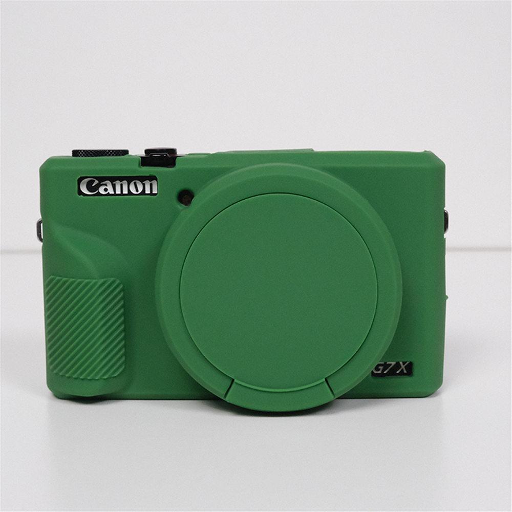 G7XIII Soft Silicone Armor Camera Body Case For Canon G7X III G7X Mark III G7X3 Rubber Protection Cover Skin With Lens Cap
