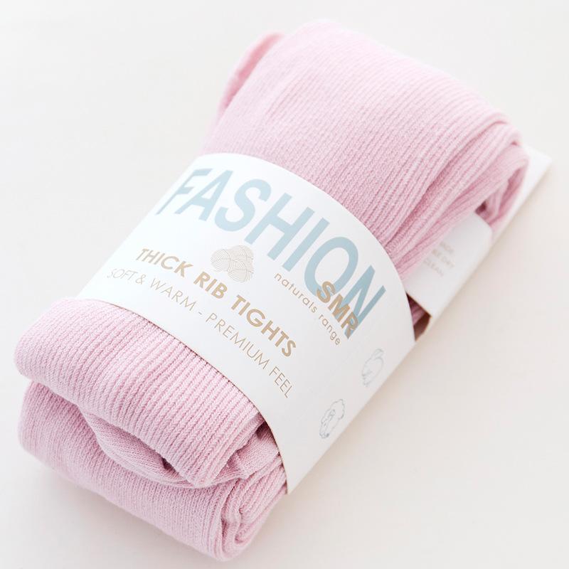 

Утолщенные теплые полосатые женские колготки, осенне-зимние колготки, хлопковые вязаные чулки, разноцветные колготки One size