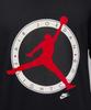 Nike Jordan Flight Club Long Sleeve T-Shirt M - Black: University Red / If3010-010