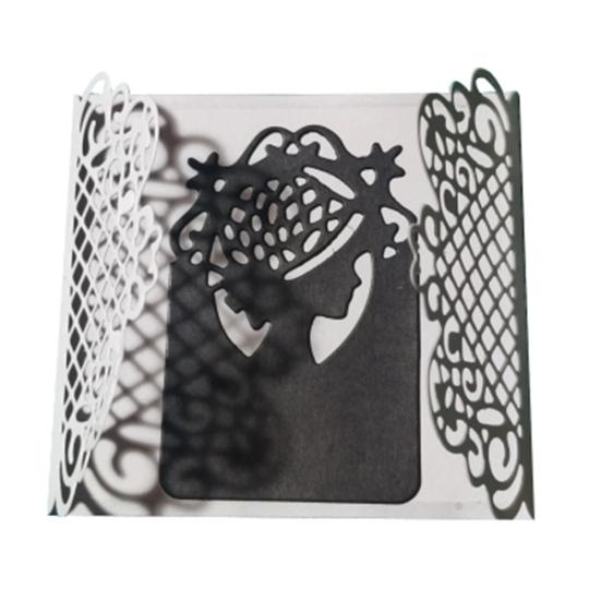 Flower Vine Lady Metal Cutting Die Scrapbooking DIY Paper Craft Card Making Mold