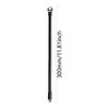 Tubo Flessibile Regolabile da 300 mm con Filettatura Maschio da 3/8 e Testa Sferica da 17,4 mm per Uso con Treppiede e Selfie Stick