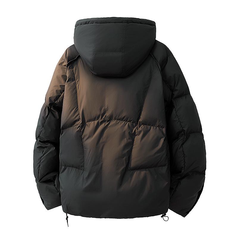 2025 Winter Men's Lightweight Black Duck Down Jacket - National Standard 90, Cold Protection Outerwear for Couples.