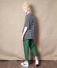 Deumakeu Unisex Linen Loose Baggy Fit Pants Khaki