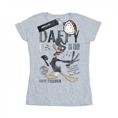 Looney Tunes Womens/Ladies Daffy Duck Concert Cotton T-Shirt
