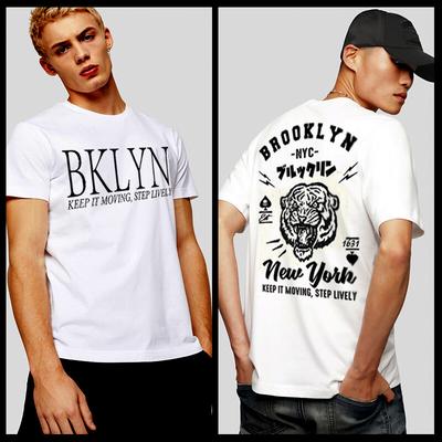 Brooklyn New York T-Shirt NYC East NY do or die 90er Hip Hop Japanisches Kanji T-Shirt