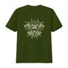 HIM Band Heartagram Schwarzes T-Shirt 100% Baumwolle Mode Oberteil Vintage Gewaschen Dehnbar Vielseitiges Oberteil Für den Alltag Streetwear