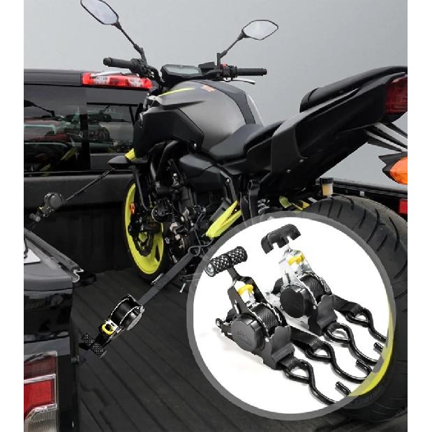 Car Retractable Ratchet Strap Automatic Shrink Bundle Tape For Motorcycles For Load Luggage Strap Ratchet