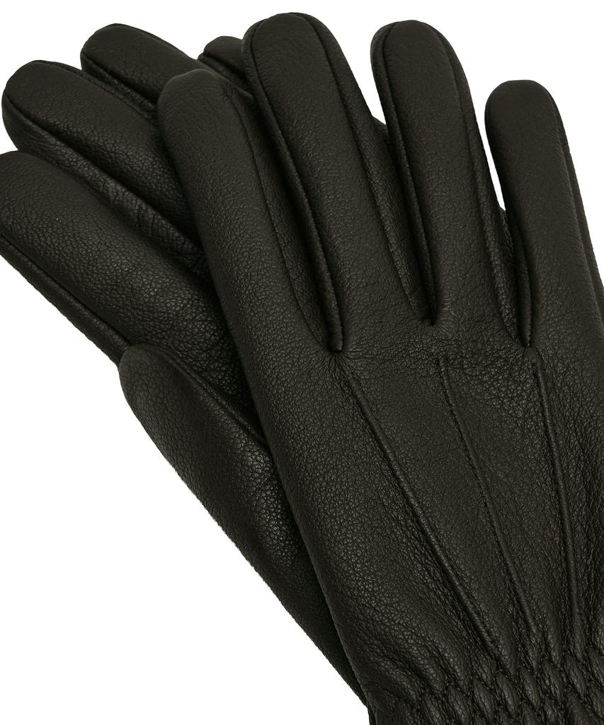 NOIRER Deerskin Leather Gloves (Brown)