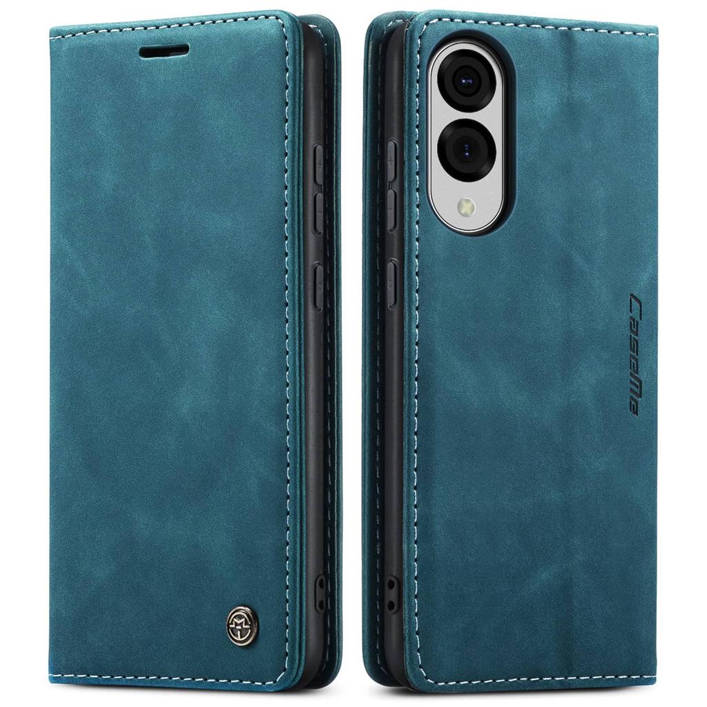 Flip Wallet Case for Samsung Galaxy S25 Edge, Leather Magnetic Folio Cover with Card Holder, Kickstand - TPU Shockproof Durable
