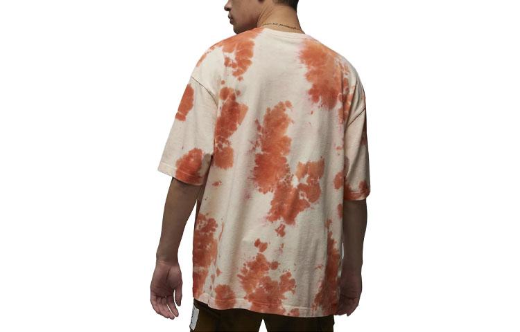 Jordan T Shirt Men's Orange Red DX9584-111