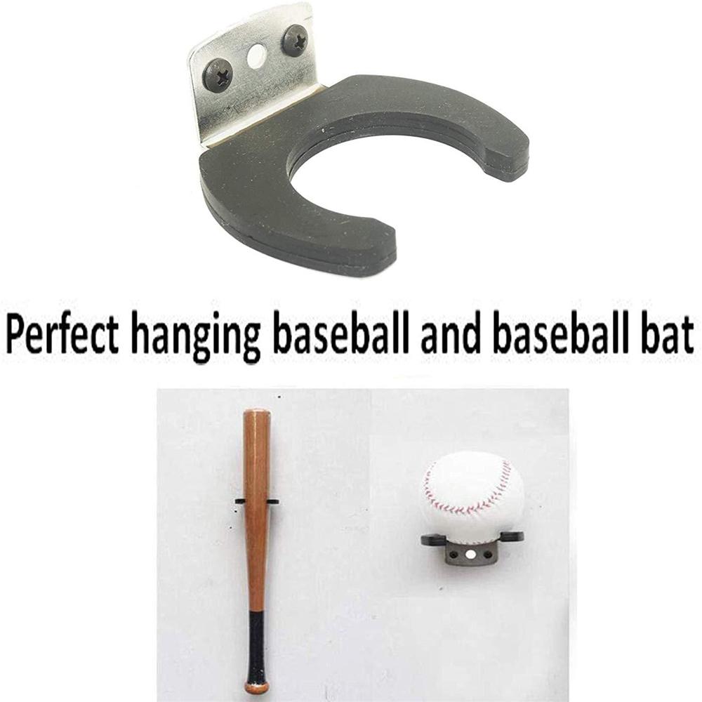 Buy Micphnes Wall Mount Rack Baseball Bat Stand Holder Hanger Hanging
