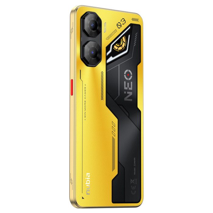 Generalüberholt - Nubia Neo 3 5G Smartphone Gaming 6.8" FHD+ 120Hz, 8GB RAM + 256GB ROM, Android 15, Kamera 50MP, Batterie 5230mAh, Dual-SIM, NFC, Tit