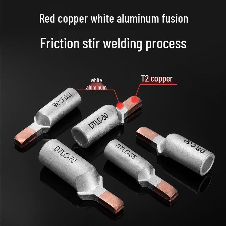 Copper-Aluminum Duckbill Pin Terminal for Circuit Breaker Wiring (10-1625 Sq)