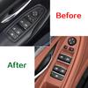 Car Window Lift Knob Buttons Sequins Trim Parts for BMW 1 3 4 5 7 Series X1 X3 X4 X5 F20 F30 F34 F01 F48 F25
