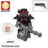 WM6209 Anime Games Bricks Dolls Blade Shield Soldier Angel Assembly Toys Building Blocks Collection Toy Model for Children