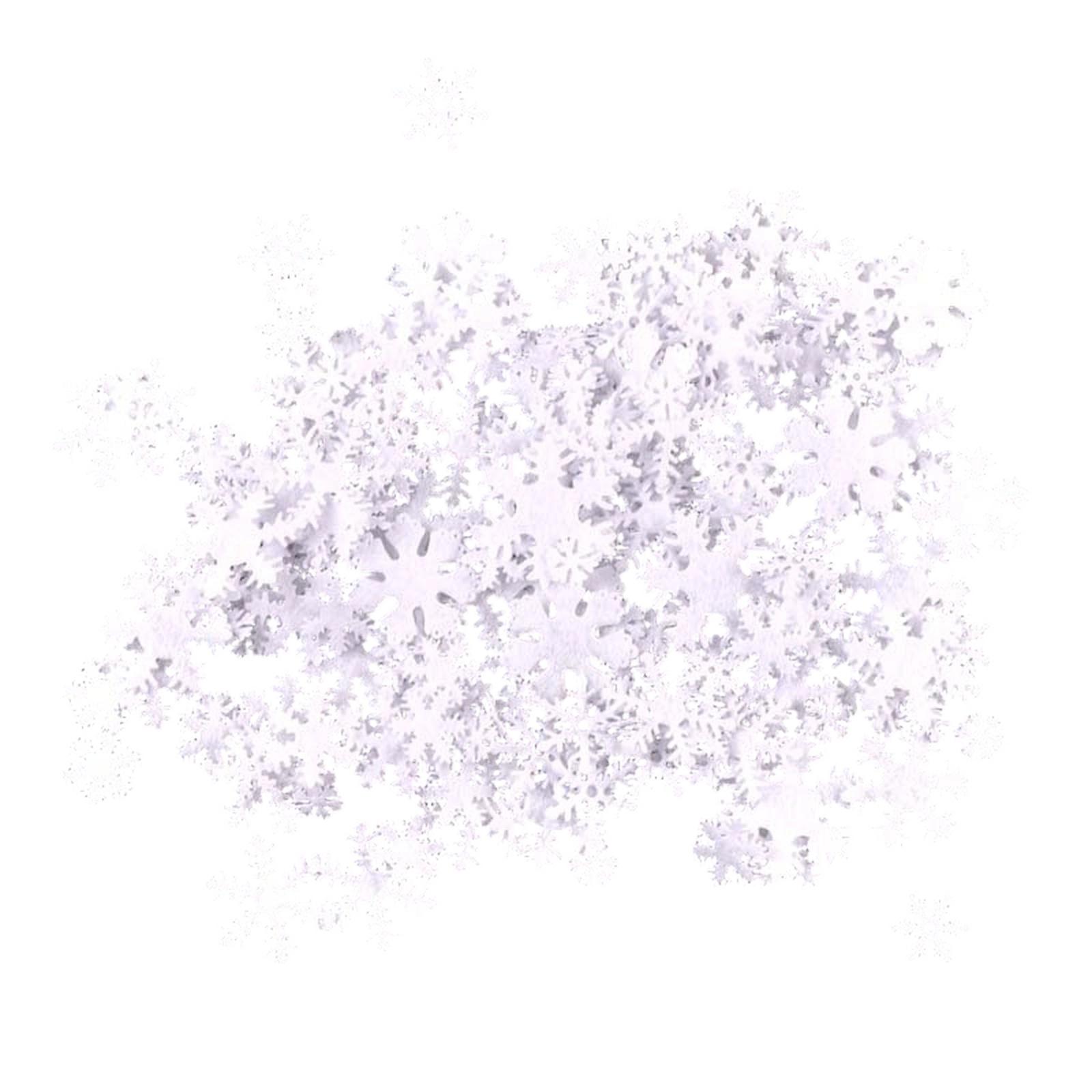 

Non-Woven Snowflakes Christmas Decor DIY Craft Supplies No Adhesive one size белый