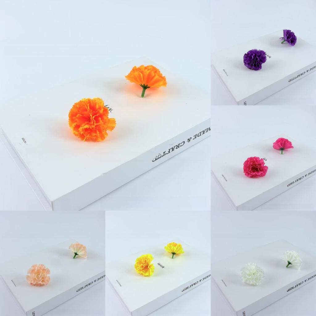 Faux Flower Marigold Wreath Crafts Silk Fake Flowers For Home And Use Event