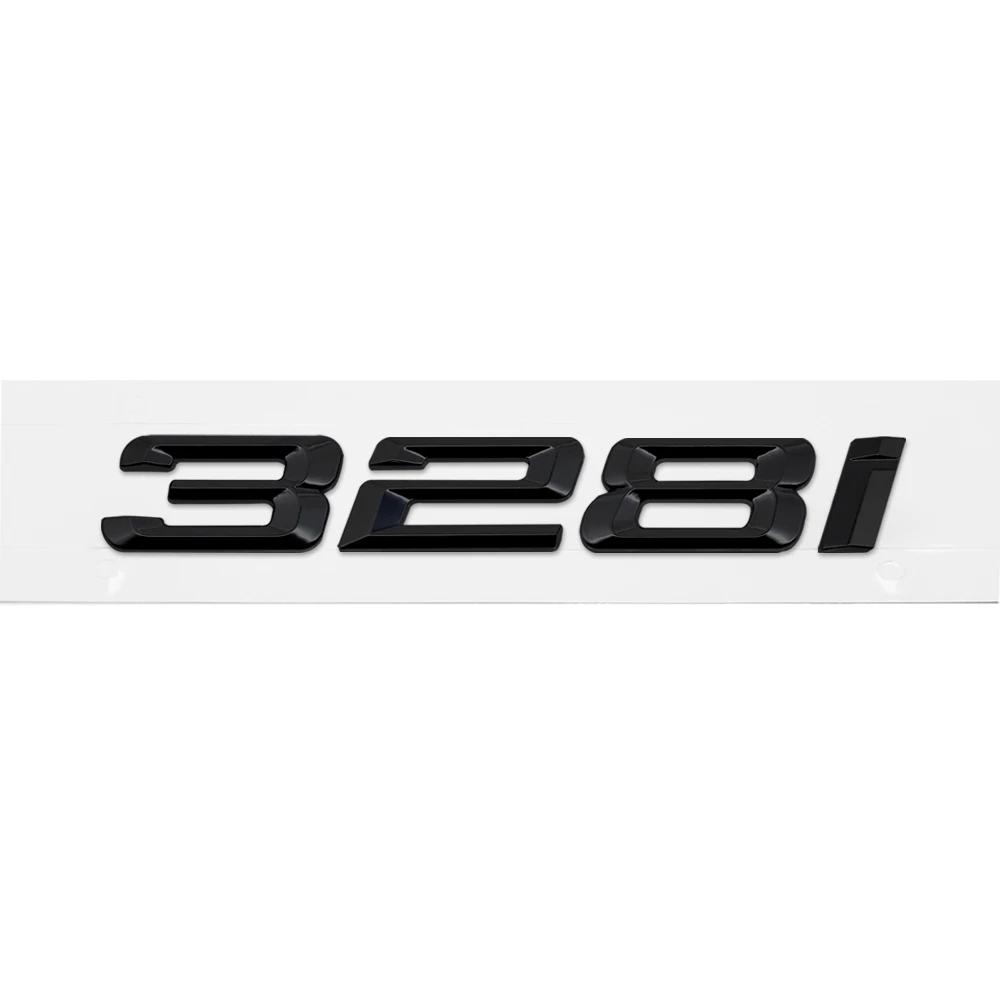 Car DIY Sticker for BMW G20 G21 G28 F30 F31 F34 F35 E90 DIY Sticker Rear Trunk Badge Plastic Decal 3 Series 328i 330i 335i 340i RR8