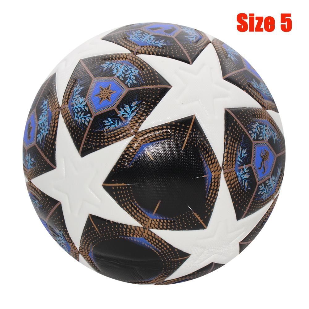 Größe 5 Fußball Unisex Fußball Hochwertiger Fußball Pu-Material Team Außen Matchspiel Fußballtraining Ballon De Foot