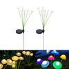 Solar Garden Jellyfish Mushroom Decor Lights Outdoor Pathway Yard Patio Waterproof Solar Sway Light