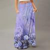 Women's Flowy Maxi Dress Regular Casual Summer Bohemian Skirt