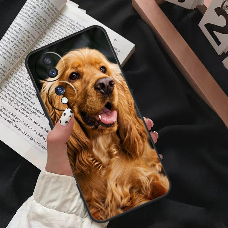 Cocker Spaniel Dog Case For Honor 90 Lite Magic 5 Pro 70 50 10 Honor X8 X7 X9 X9a X8a X7a X6a 9X 8X Back Cover