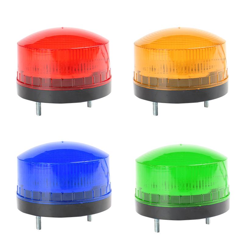 LTE-5061 12V 24V 220V LED Indicator Light Lamp Small Flashing Security Alarm Strobe Signal Warning Light