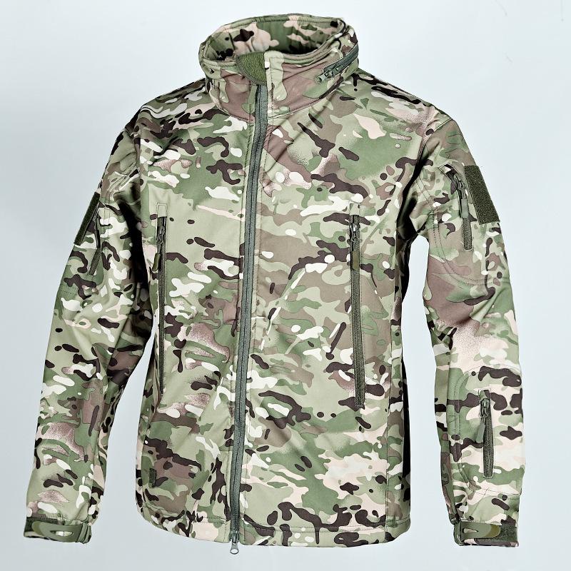 Crossfire Musketeer OTS Tactical Soft Shell Jacket - Multi-Pocket Outdoor Military Jacket M