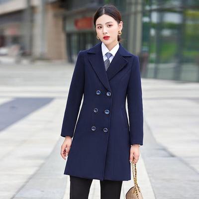 Women's Professional Wool Blend Uniform Coat