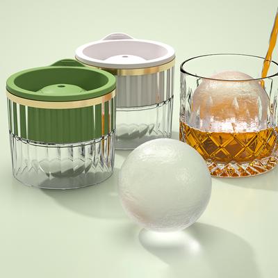 Eishockeyform, Gefrorener Mini-Ballmacher, Kugelförmige Eisblockform, Abdeckung für Eiswürfelbehälter, Whisky-Cocktail-Küchenwerkzeug