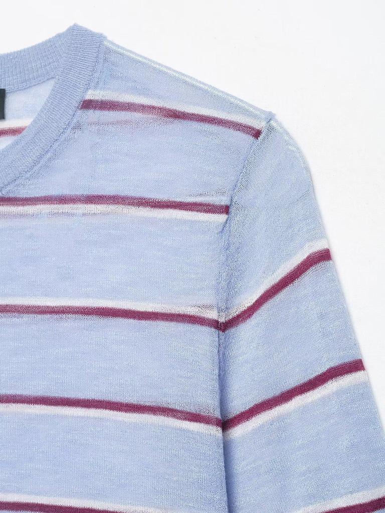 2026 Spring European & American Striped Fashion Top