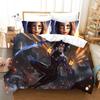 3D ALITA Battle Angel Bettwäsche-Set Twin Queen Size Bettbezug Kissenbezug für Kinder Erwachsene Heimtextilien