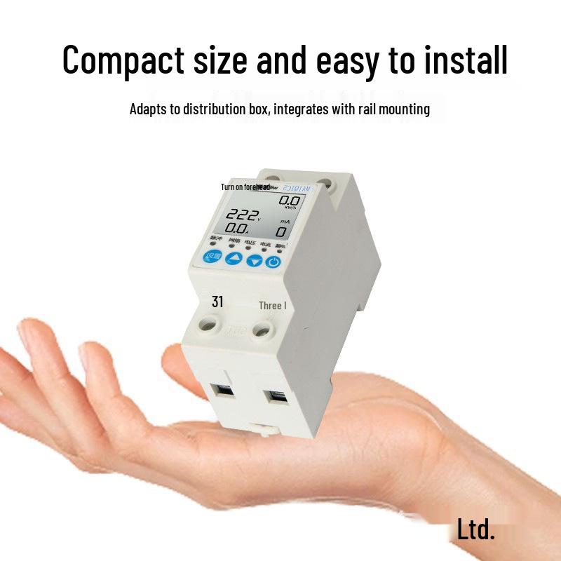 WiFi Smart Circuit Breaker: Remote Control and Leak Detection