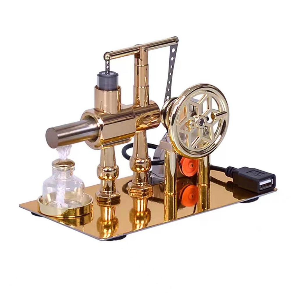 Stirling Engine Generator Model for Steam Engine Physics Experiments