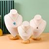 Premium Necklace Display Stand for Jewelry Bust and Pendant Showcase