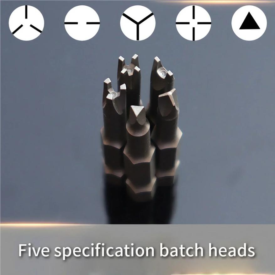 5/7/13pcs Special-shaped Screwdriver Set, 50mm Magnetic Chrome-Vanadium Bits for Repair, Y-Type Triangle Cross 3-Point