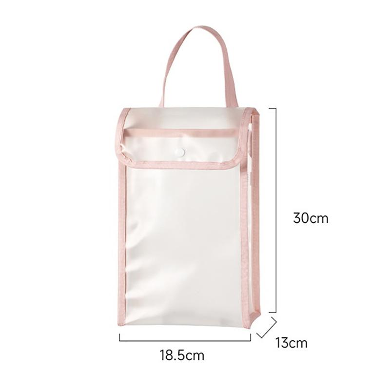 1Pc Waterproof And Breathable Tissue Box, Wall-Mounted Tissue Bag, Portable Tissue Storage Box For Home, Bathroom, And Bedroom.