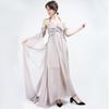 Cosplay Game of Thrones Costumes, Daenerys Grey Dress Halloween Cosplay Stage Costumes