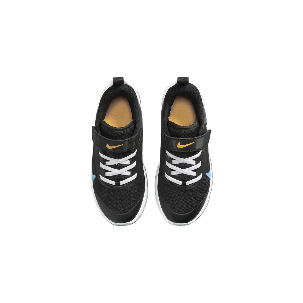 Nike Omni Multi-Court PS Black Blue Lightning Kids Sneakers Ocean-Bliss Racer-Blue DM9026-005