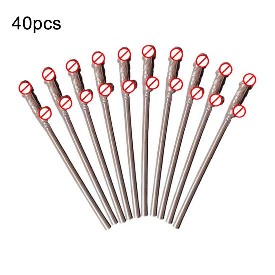 Fun Drinking Straws for Bachelorette Parties 18cm Unique Willy Cocktail Straws Reusable Novelty Sucking Drinking Straw Hen Night Bar Supplies