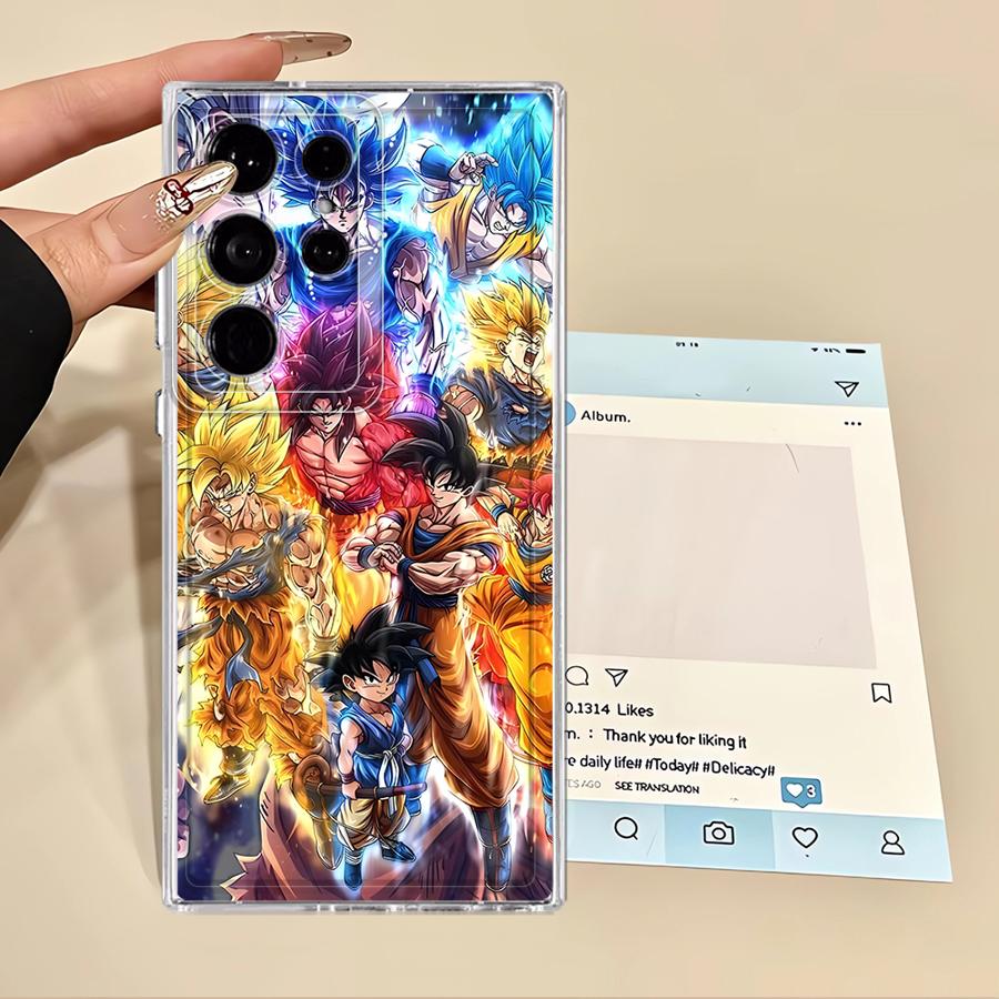 Dragon Ball Cool Popular Case for Samsung Galaxy S22 FE S25 Edge S26 S21 Note 20 Ultra 10 S20 Plus S24 S23 Ultra Phone Cover