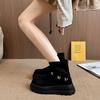 Autumn and Winter New Short Boots Versatile Fashion New Soft Bottom Comfortable Not Tired Feet Light Non-slip