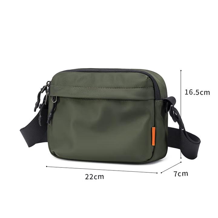 Lightweight Portable Function Messenger Bag Daily Commuter Men'S Camouflage Small Satchel Outdoor Leisure Trend