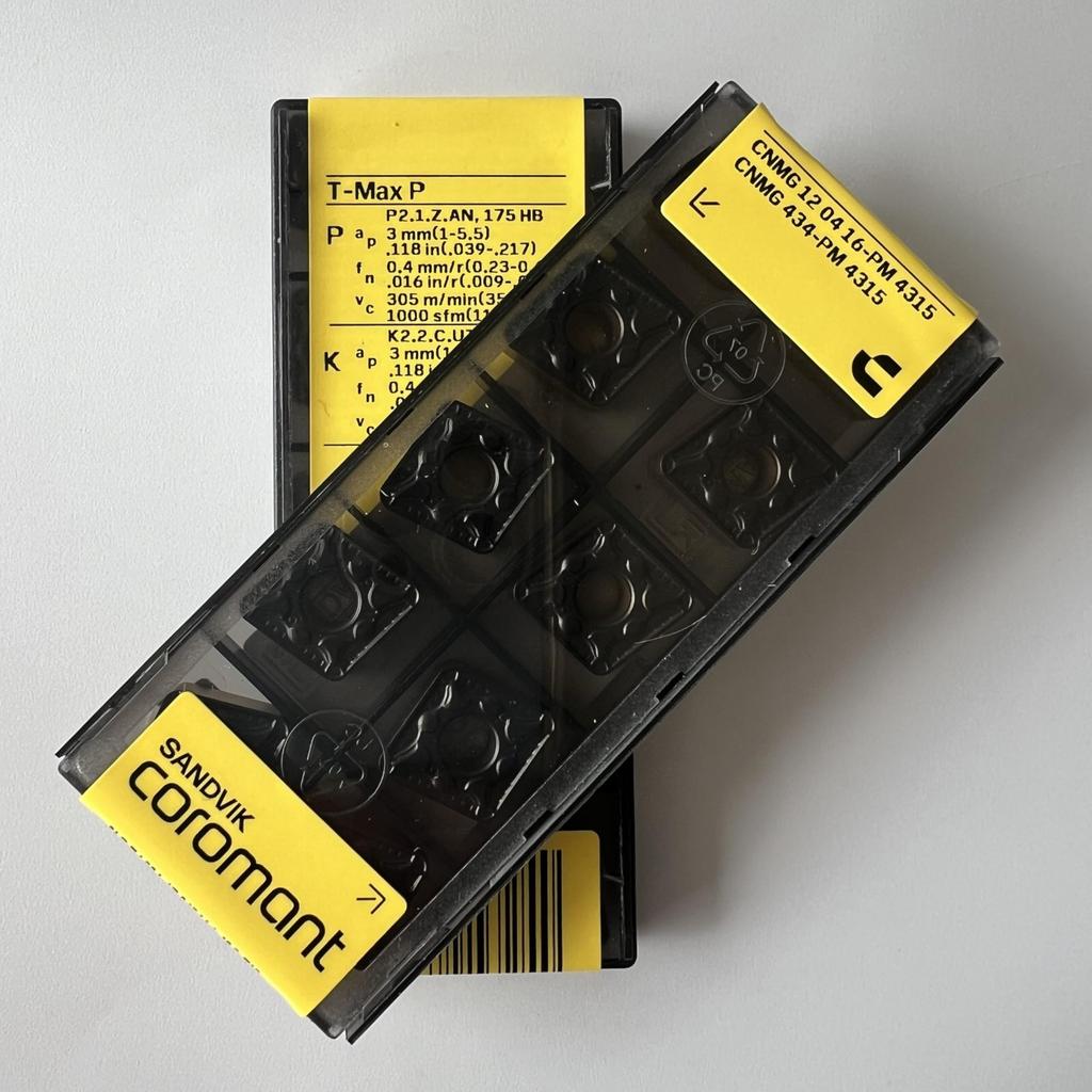 SANDVIK / CNMG120416-PM 4315 / Original Swedish hard alloy blade 10 Pcs
