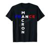 Mehr Design Frankreich Präsident Emmanuel Macron T-Shirts Hip Hop T-Shirts Oberteile Baumwoll-T-Shirts