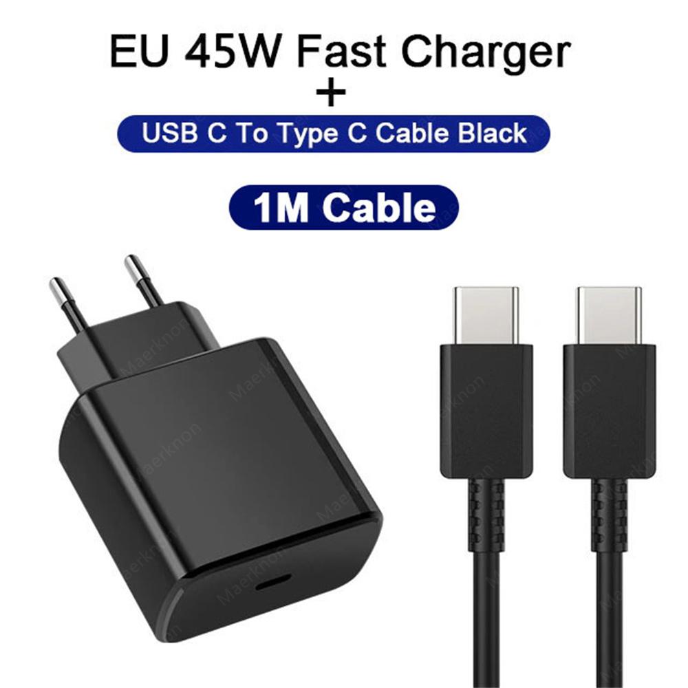 45W USB Charger Quick Charge Phone Adapter Type C Super Fast Charging Wall Charger For iPhone Samsung Xiaomi  EU/US Plug