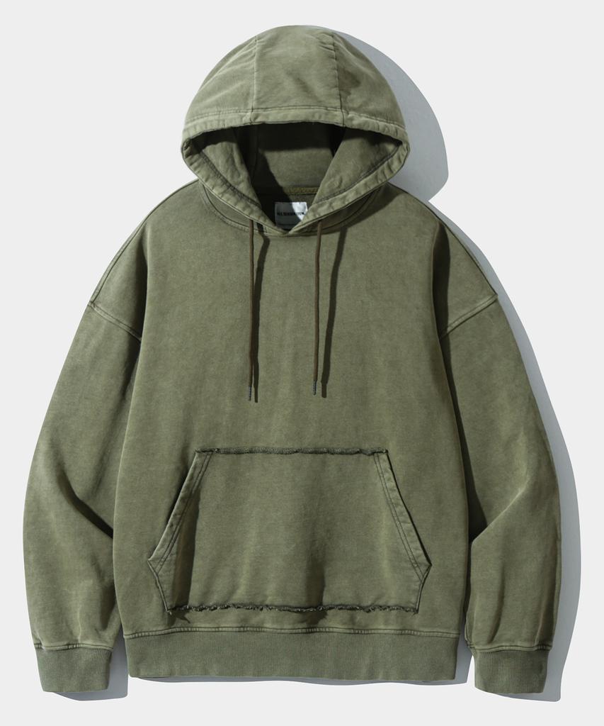 Asi Four Seasons Essential Sweat Hoodie_Pigment Olive