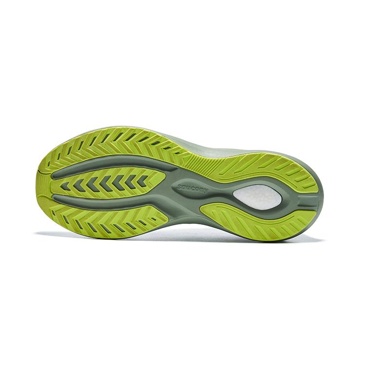 Saucony Phoenix LS Slip Resistant Abrasion Resistant Low top Running Shoes Men's Green S28202-3